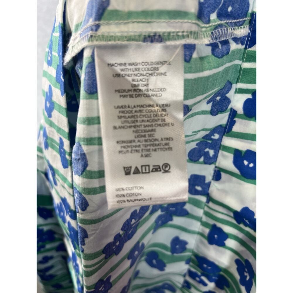 Anthropologie The Sommerset Maxi Dress Size Small Floral Green Blue - Picture 10 of 10